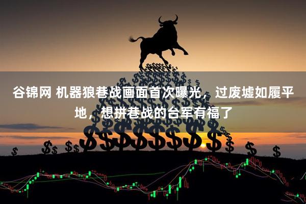 谷锦网 机器狼巷战画面首次曝光，过废墟如履平地，想拼巷战的台军有福了