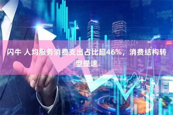 闪牛 人均服务消费支出占比超46%，消费结构转型提速