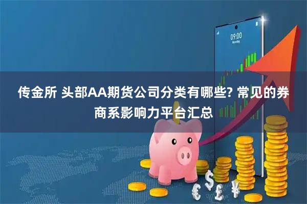 传金所 头部AA期货公司分类有哪些? 常见的券商系影响力平台汇总